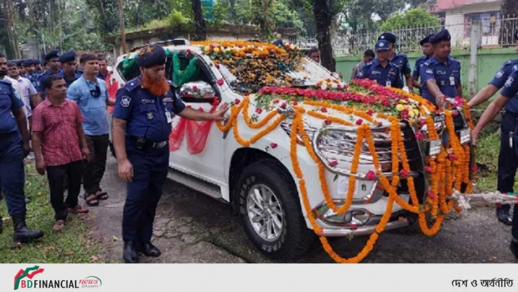 বিদায় বেলায় শুভেচ্ছায় সিক্ত এসপি ইউসুফ আলী
