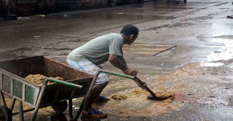 ৯০ শতাংশ বর্জ্য অপসারণ করা হয়েছে