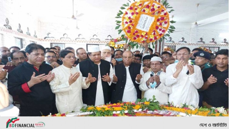 শহীদ আহসান উল্লাহ মাস্টার এমপি’র শাহাদাৎবার্ষিকীতে যুব ও ক্রীড়া প্রতিমন্ত্রীর শ্রদ্ধা