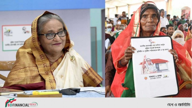 দেশে কেউ গৃহহীন থাকবে না: প্রধানমন্ত্রী