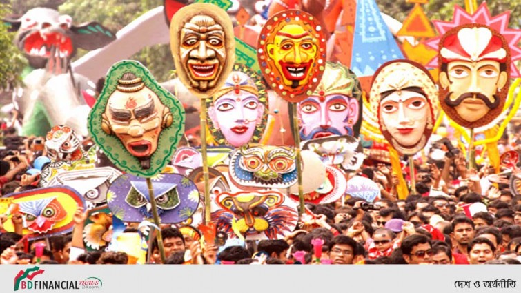 মঙ্গল শোভাযাত্রায় ‘নির্মল’ আগামীর প্রত্যাশা