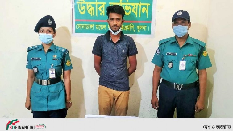 সোনডাঙ্গায় পুলিশের মাদক বিরোধী অভিযানে গ্রেফতার ১