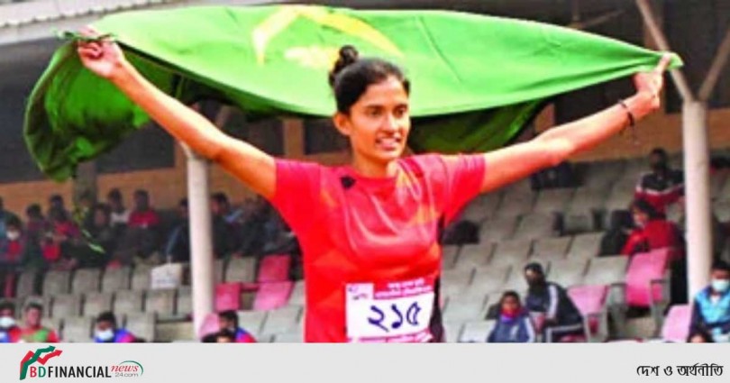 হাইজাম্পে ঋতু আক্তারের জাতীয় রেকর্ড