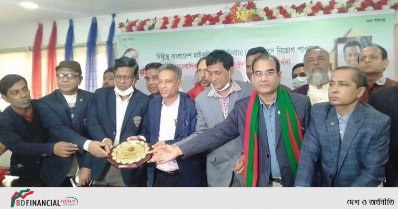 শাবান মাহমুদকে জয়বাংলা সাংবাদিক মঞ্চের সংবর্ধনা