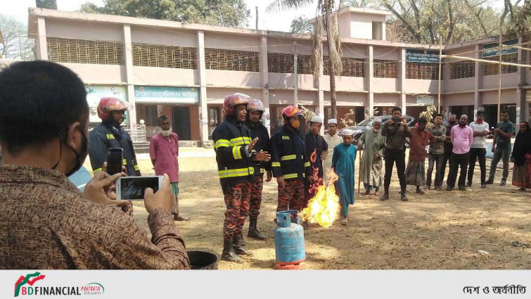 দুর্গাপুরে জাতীয় দুর্যোগ প্রস্তুতি দিবস পালিত