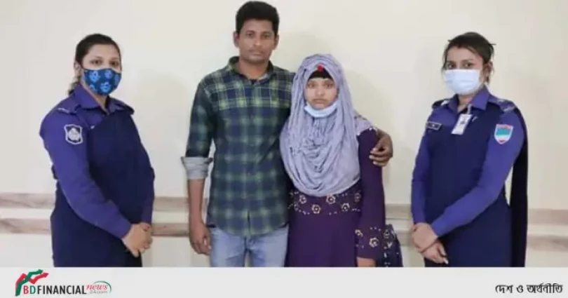 চুয়াডাঙ্গায় পুলিশ সুপারের মধ্যস্থতায় আছমিনা খাতুন ফিরে পেল তার সুখের সংসার