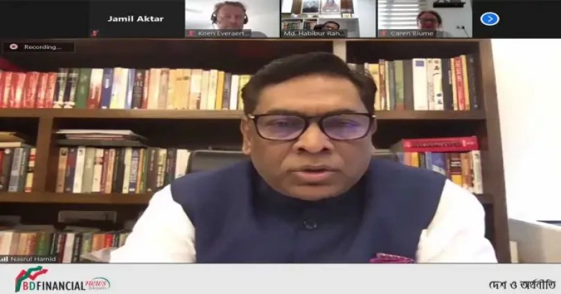 নবায়নযোগ্য জ্বালনির প্রসারে একটি সমন্বিত আন্তর্জাতিক প্লাটফর্ম প্রয়োজন : নসরুল হামিদ