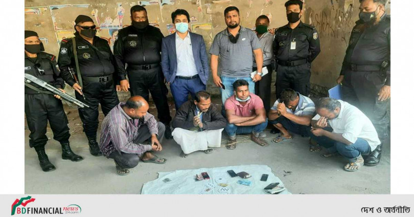 জুয়া খেলার অপরাধে রংপুরে ৫ জনকে জরিমানা