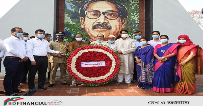 মাগুরায় জাতির পিতার জন্মশতবাষির্কী পালিত