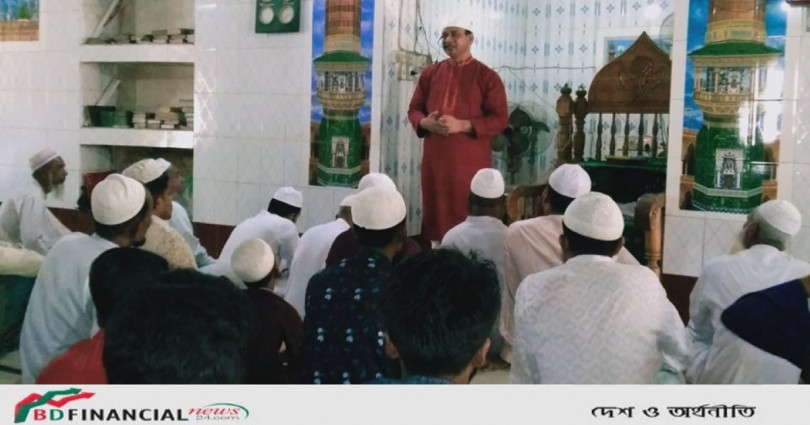 অপরাধ দমনে ব্যাতিক্রমধর্মী প্রচারনা চালিয়ে যাচ্ছে মুকসুদপুর থানা পুলিশ