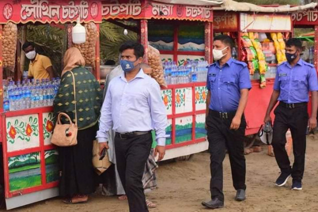 করোনা সংক্রমণ প্রতিরোধে  কক্সবাজার জেলা প্রশাসন এর ব্যাপক কর্মতৎপরতা