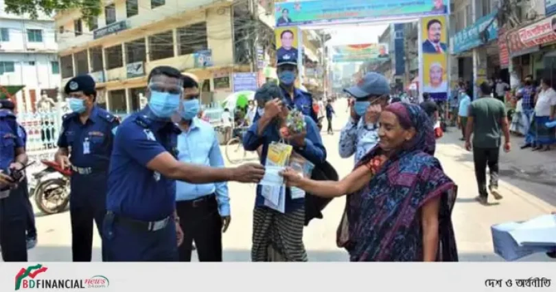 করোনার বিরুদ্ধে "বিশেষ উদ্বুদ্ধকরণ কর্মসূচি" পরিচালনা করলেন টাঙ্গাইলের পুলিশ  সুপার