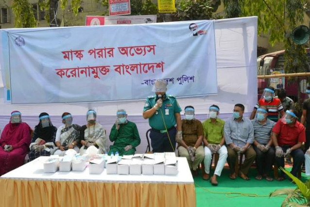 কোভিভ-১৯ এর দ্বিতীয় ধাপ মোকাবেলার জন্য কেএমপি'র  বিশেষ জনসচেতনতামূলক কার্যক্রম