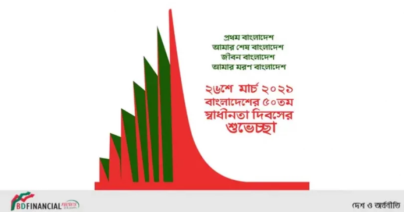 স্বাধীনতার সুবর্ণজয়ন্তীতে বাংলাদেশ : মহান স্বাধীনতা ও জাতীয় দিবস আজ