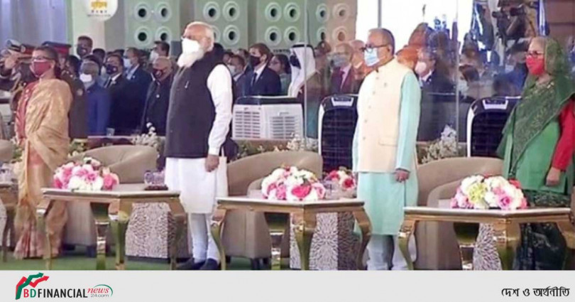 স্বাধীনতার সুবর্ণজয়ন্তীর লোগো উন্মোচন