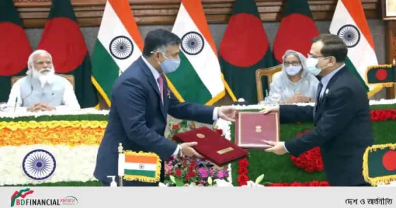‘বাংলাদেশ-ভারত ডিজিটাল সার্ভিস এন্ড এমপ্লয়মেন্ট ট্রেনিং সেন্টার স্থাপনের লক্ষ্যে সমঝোতা স্মারক স্বাক্ষর