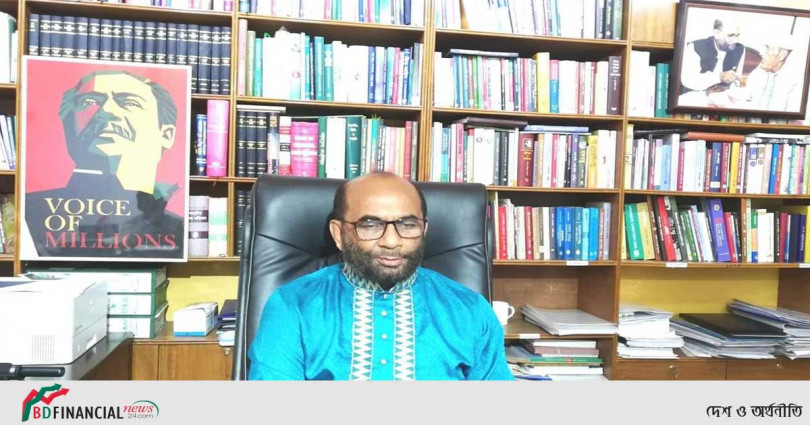 অস্থিতিশীলতা সৃষ্টি করে দেশের ভাবমূর্তি নষ্টের অপচেষ্টা মেনে নেওয়া হবে না : শ ম রেজাউল করিম