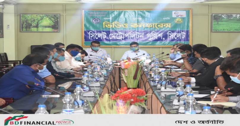বাংলাদেশ ও সাউথ আফ্রিকা মহিলা দলের খেলা উপলক্ষ্যে সিলেট মেট্রোপলিটন পুলিশের মতবিনিময় সভা