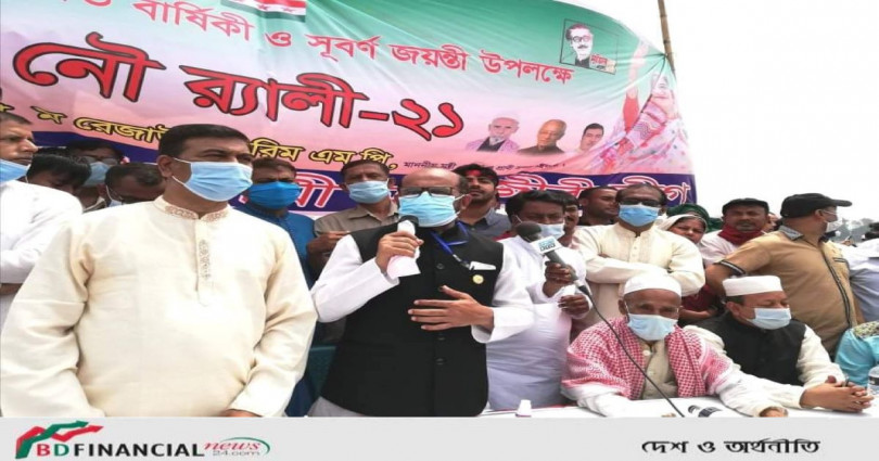 স্বাধীনতাবিরোধী প্রেতাত্বাদের এই বাংলাদেশে উত্থান ঘটতে দেওয়া হবে না : শ ম রেজাউল করিম