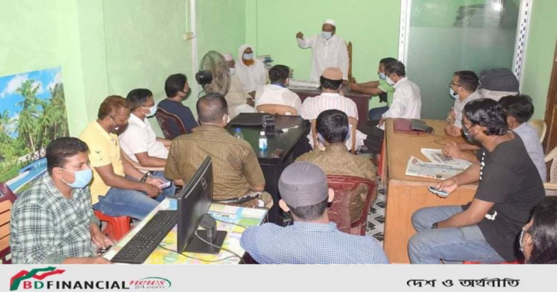 দৈনিক আজকের ভোলার প্রতিষ্ঠাবার্ষিকী উপলক্ষে দোয়া মাহফিল অনুষ্ঠিত