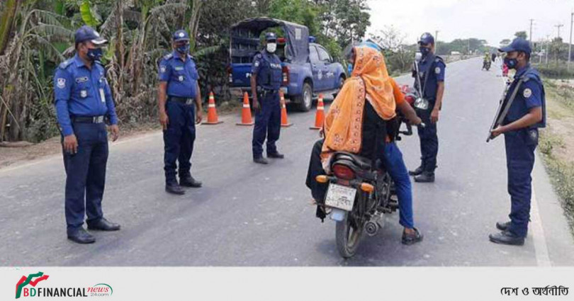 সংক্রমণ প্রতিরোধে  পটুয়াখালী জেলা পুলিশের কর্মসূচী অব্যাহত