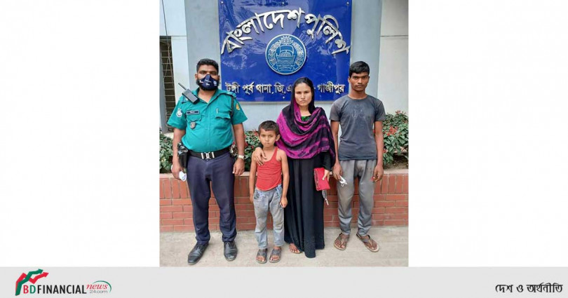হা‌রা‌নো ৭ বছরের শিশুকে মা‌য়ের কো‌লে ফিরি‌য়ে দিল পু‌লিশ