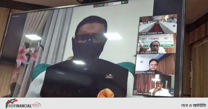 দীর্ঘদিন কাজ ফেলে রাখা ঠিকাদারদের বিরুদ্ধে আইনানুগ ব্যবস্থা নেয়া হবে: ওবায়দুল কাদের
