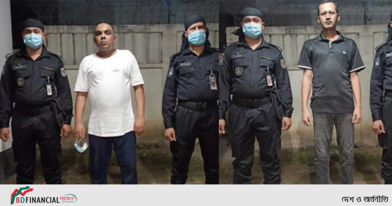 রাজধানীতে মাদক জব্দ, র‌্যাব-২ এর হাতে আটক ২