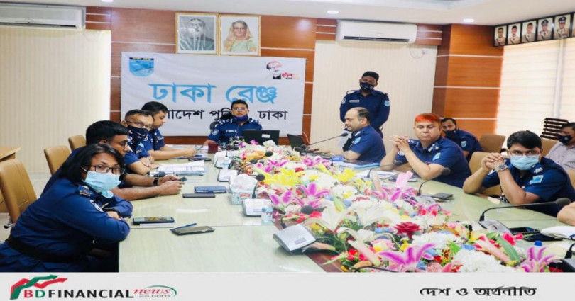 "ভার্চুয়াল ক্রাইম কনফারেন্স, মার্চ-২০২১" এ সভাপতিত্ব করলেন  ডিআইজি হাবিবুর রহমান