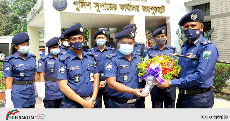 জয়পুরহাট জেলা পুলিশের বিশেষ কল্যাণ সভায় রাজশাহী রেঞ্জ ডিআইজি