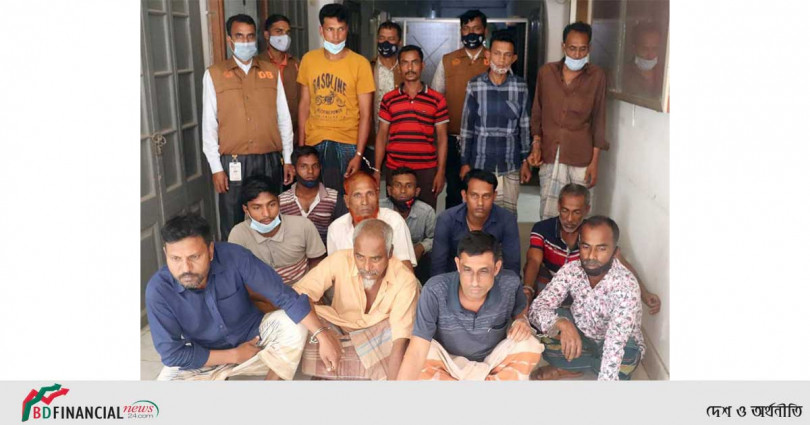 ময়মনসিংহে ১৪ জুয়ারি আটক