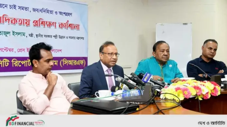 ঢাকা শহরে পানিতে ভর্তুকি দেওয়া হবে না: স্থানীয় সরকার মন্ত্রী
