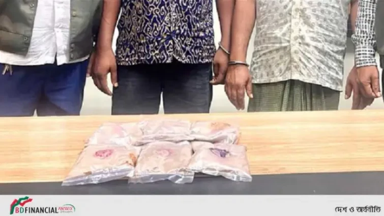 রাজশাহী সীমান্ত থেকে হেরোইন এনে ঢাকায় বিক্রি, গ্রেপ্তার ২