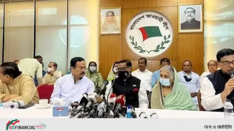 একটি মহল দেশ-বিদেশে ষড়যন্ত্রের জাল বুনছে: ওবায়দুল কাদের