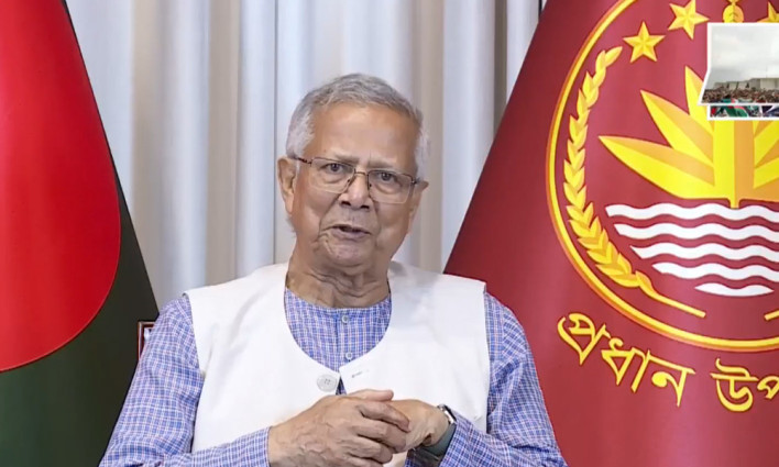 ডলারের বিপরীতে টাকার মান বাড়ছে : প্রধান উপদেষ্টা
