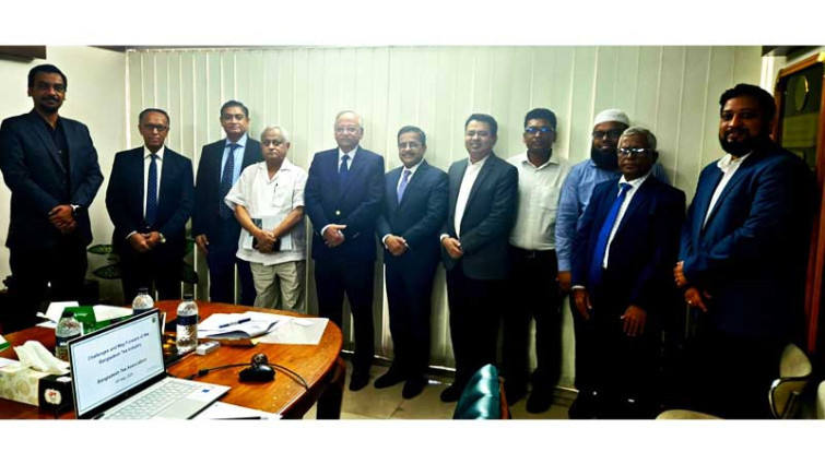 ইডকল ও বাংলাদেশ চা সংসদের মধ্যে বৈঠক