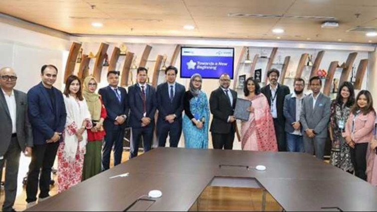 ঢাকা ব্যাংক ও গ্রামীণফোনের মধ্যে এমওইউ স্বাক্ষর