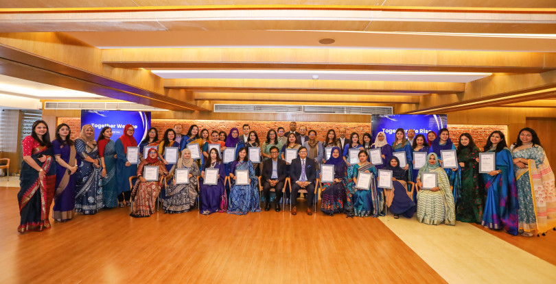 ব্র্যাক ব্যাংকে নারী কর্মীদের নিয়ে বছরব্যাপী লিডারশিপ ডেভেলপমেন্ট প্রোগ্রাম আয়োজিত