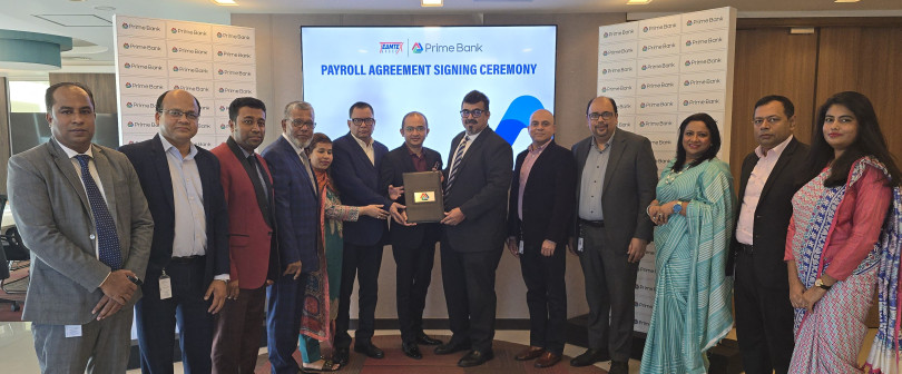 প্রাইম ব্যাংক-এর পেরোল ব্যাংকিং সেবা নেবে ব্যান্ডো ইকো অ্যাপারেলস