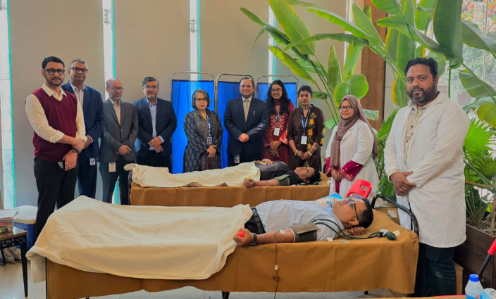 থ্যালাসেমিয়া রোগীদের জন্য রক্তদান কর্মসূচির আয়োজন করল ব্র্যাক ব্যাংক